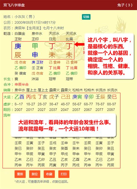 八字图|八字排盘